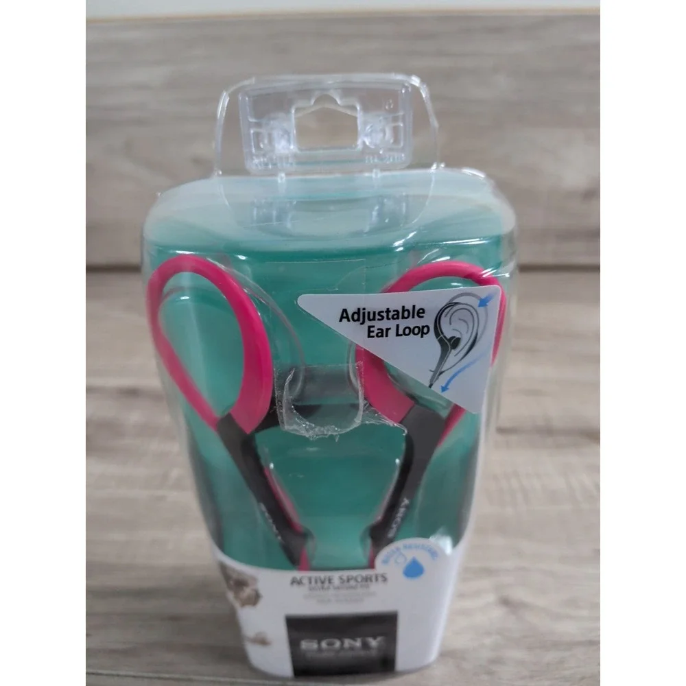 Sony Active Sports Secure Fit Stereo Headphones MDR-AS400EX - Water Resistant